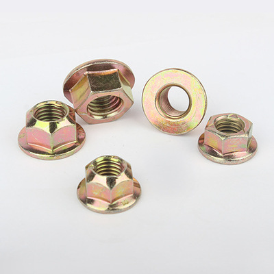 6187法兰压点锁紧螺母 全金属法兰面锁紧螺母